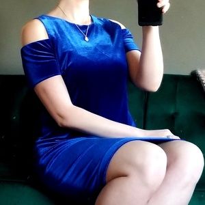 Calvin Kline velvet dress